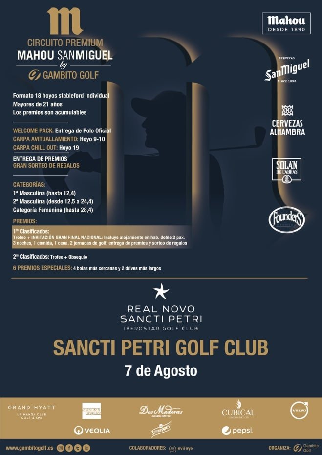Torneo de gambito Golf en Perti